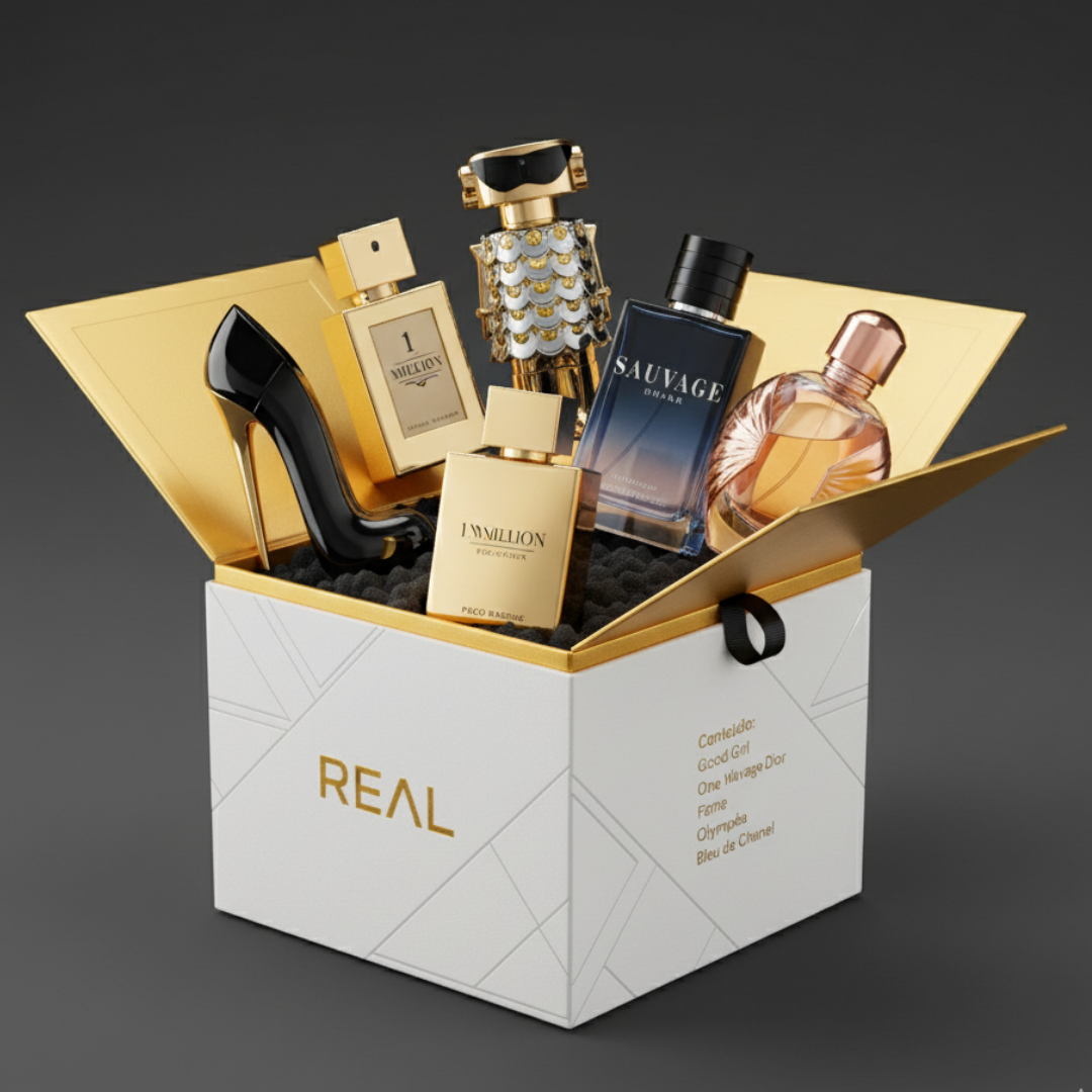 Caja misteriosa - Perfumes